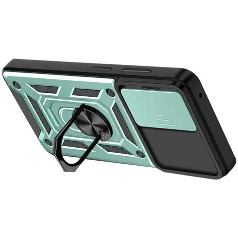 Чохол Ummi Camshield Serge Ring для Samsung Galaxy S21+ Зелений / Green