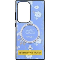 TPU+PC чохол Soft Secret Garden with MagFit для Samsung Galaxy S25 Ultra Lilac