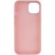 TPU чохол Bonbon Metal Style для Apple iPhone 12 Pro Max (6.7") Рожевий / Light pink