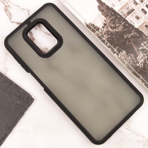 Чохол TPU+PC Lyon Frosted для Xiaomi Redmi Note 9s / Note 9 Pro / Note 9 Pro Max Black