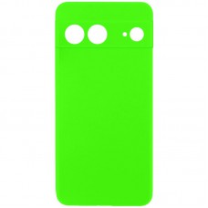 Чохол TPU GETMAN Liquid Silk Full Camera для Google Pixel 7 Салатовий / Neon Green