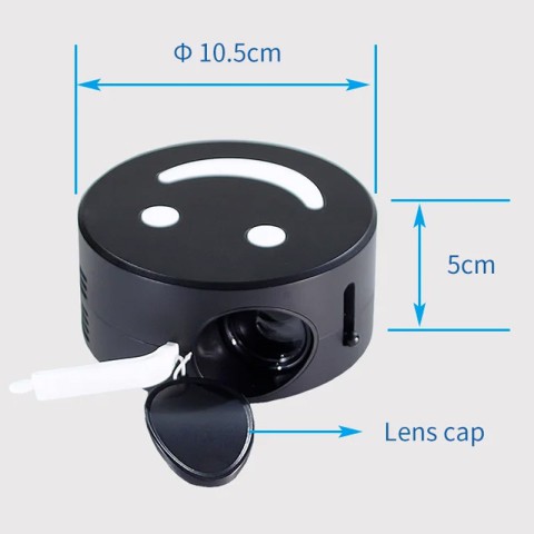 Дитячий портативний проектор Q2 Mini + трипод Black