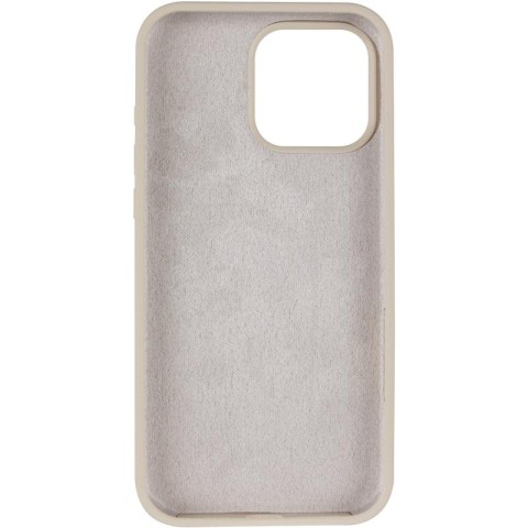 Чохол Silicone Case Full Protective (AA) для Apple iPhone 13 Pro Max (6.7") Бежевий / Antique White