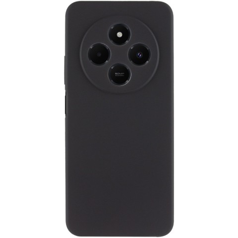 Чохол Silicone Cover Lakshmi Full Camera (AA) для Xiaomi Redmi 14C / Poco C75 Чорний / Black