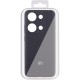 Чохол Silicone Cover Lakshmi Full Camera (AA) with logo для Xiaomi Redmi Note 13 Pro 4G Чорний / Black