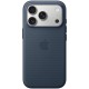 Чохол тканинний TechWoven (AAA) NEW with MagSafe and Animation для Apple iPhone 17 Pro Max (6.9") Blue