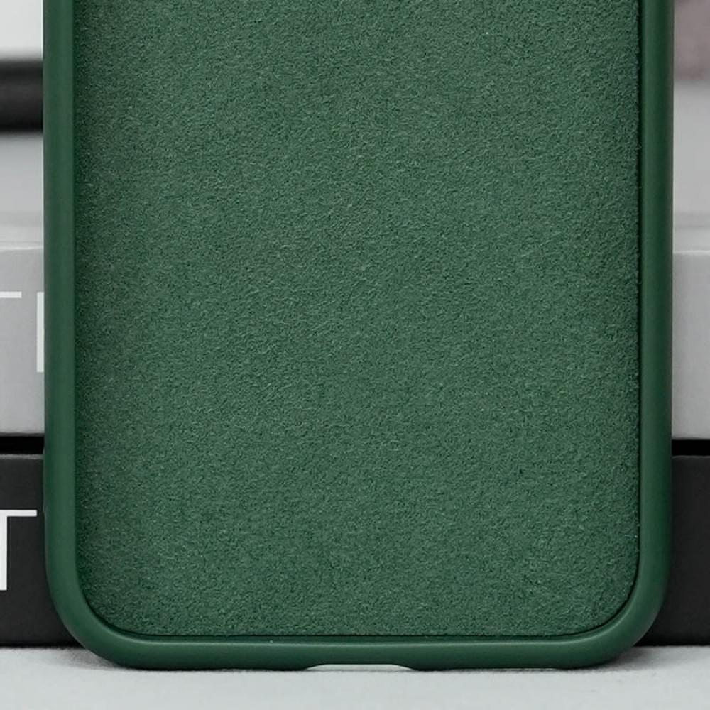 Чохол TPU+Glass Sapphire Midnight with MagSafe для Apple iPhone 15 (6.1") Зелений / Forest green