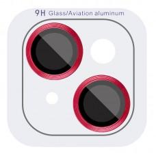 Захисне скло Metal Classic на камеру (у упак.) для Apple iPhone 14 (6.1") / 14 Plus (6.7") Червоний / Red