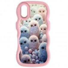 Чохол TPU Cloudy Pictures для Apple iPhone X / XS (5.8") Owls