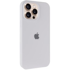Чохол Silicone Case Full Protective (AA) для Apple iPhone 14 Pro (6.1") Білий / White