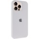 Чохол Silicone Case Full Protective (AA) для Apple iPhone 14 Pro (6.1") Білий / White
