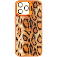 Чохол TPU+PC Wild Leopard with MagSafe and Lens для Apple iPhone 15 Pro (6.1") Orange