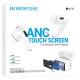 Бездротові TWS навушники Borofone BW76 Brocade with Touch Screen and ANC White