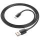 Дата кабель Hoco X96 Hyper USB to Type-C 100W (0.25m) Black