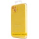 Чохол Silicone Case Full Protective (AA) NO LOGO для Apple iPhone 16 (6.1") Жовтий / Yellow