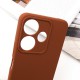 Чохол Silicone Cover Lakshmi Full Camera (AA) для Xiaomi Redmi 13 4G / Poco M6 4G Коричневий / Brown