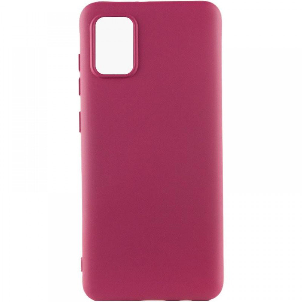 Чохол Silicone Cover Ummi Lakshmi (AA) для Samsung Galaxy A51 Бордовий / Marsala
