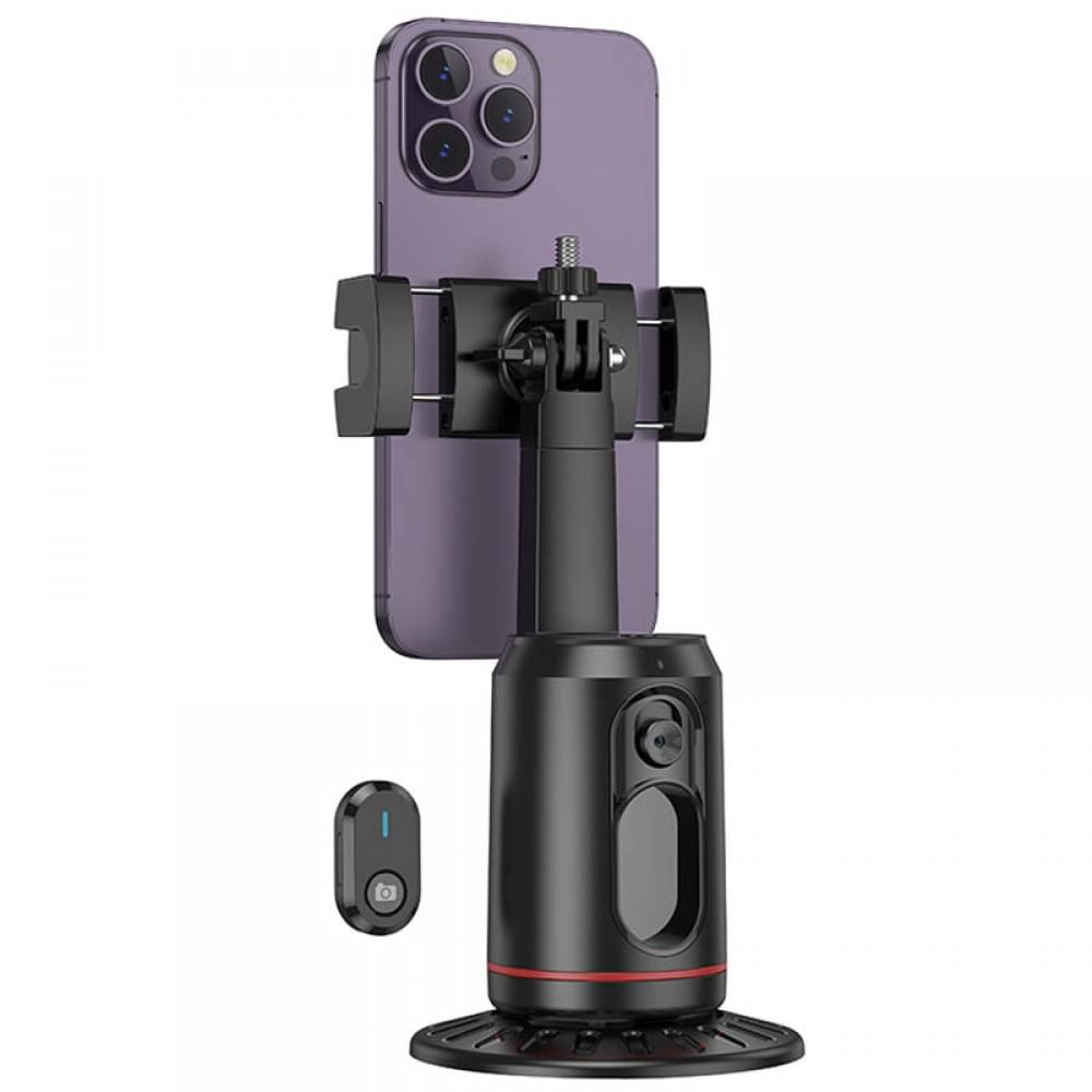 Підставка з трекером руху Hoco K23 Lotus smart PTZ Black