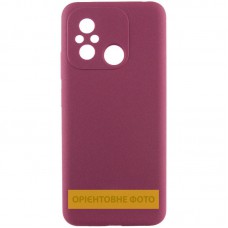 Чохол Silicone Cover Lakshmi Full Camera (AAA) для Motorola Moto G05 / E15 4G Бордовий / Plum