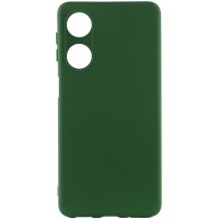 Чохол Silicone Cover Lakshmi Full Camera (A) для Oppo A38 / A18 Зелений / Dark green