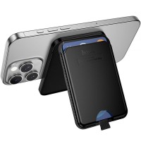 Трекер-кардхолдер магнітний Hoco E91I Tiger 120 mAh Black