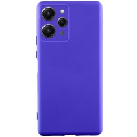 Чохол TPU GETMAN Liquid Silk Full Camera для Xiaomi Redmi 12 Синій / Iris