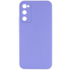 Чохол Silicone Cover Lakshmi Full Camera (AAA) для Samsung Galaxy S20 FE Бузковий / Dasheen
