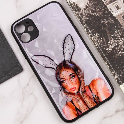 TPU+PC чохол Prisma Ladies для Apple iPhone 11 (6.1") Rabbit