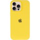 Чохол Silicone Case Full Protective (AA) для Apple iPhone 15 Pro Max (6.7") Жовтий / Yellow