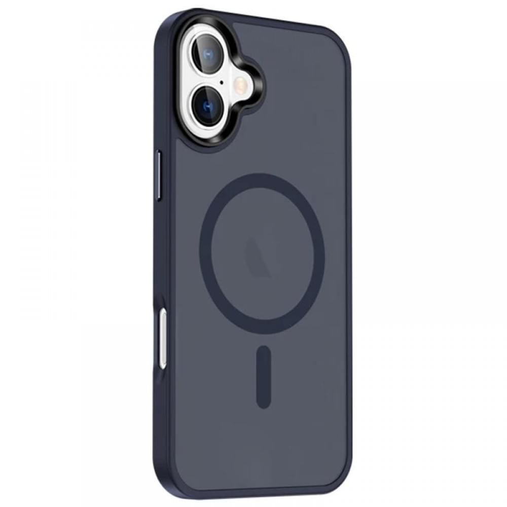 Чохол Ummi Colorful with MagSafe для Apple iPhone 16 (6.1") Синій / Navy Blue