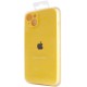 Чохол Silicone Case Full Camera Protective (AA) для Apple iPhone 14 (6.1") Жовтий / Yellow