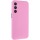Чохол TPU GETMAN Liquid Silk Full Camera для Samsung Galaxy A37 5G Рожевий / Pink