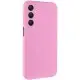 Чохол TPU GETMAN Liquid Silk Full Camera для Samsung Galaxy A37 5G Рожевий / Pink