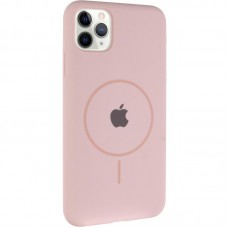 Чехол Silicone Case Full Protective (AA) with MagSafe для Apple iPhone 11 Pro Max (6.5")