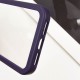 TPU чохол Transparent + Colour 1,5mm для Apple iPhone 14 (6.1") Purple