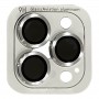 Захисне скло Metal Classic на камеру (в упак.) для Apple iPhone 12 Pro / 11 Pro / 11 Pro Max Срібний / Silver