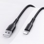 Дата кабель USAMS US-SJ500 U68 USB to Lightning (1m) Чорний