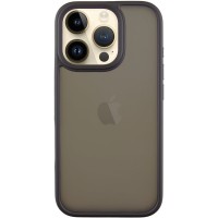 TPU+PC чохол Metal Buttons для Apple iPhone 16 Pro Max (6.9") Чорний