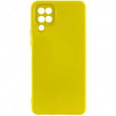 Чохол Silicone Cover Lakshmi Full Camera (AAA) для Samsung Galaxy M33 5G Жовтий / Yellow