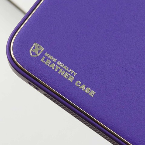 Шкіряний чохол Xshield для Apple iPhone 14 Pro Max (6.7") Фіолетовий / Ultra Violet