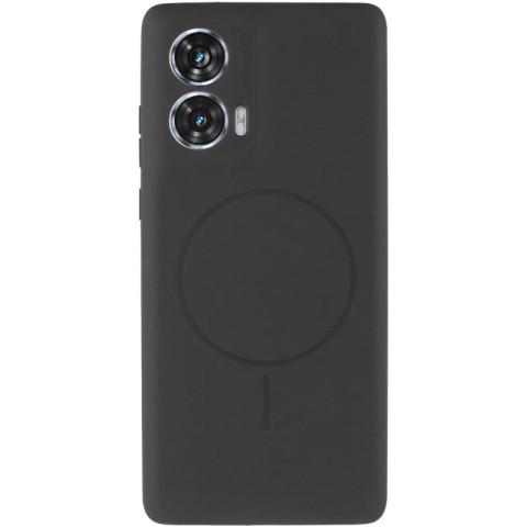 Чохол Silicone Cover Lakshmi Full Camera (AA) with MagFit для Motorola Edge 50 Fusion Чорний / Black