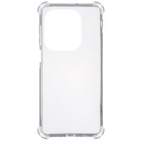 TPU чохол GETMAN Ease logo посилені кути для TECNO Spark 20 Pro Безбарвний (прозорий)