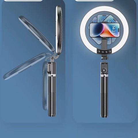 Кільцева LED-лампа для селфі Usams US-ZB323 10-inch Fill Light 1200mAh Black