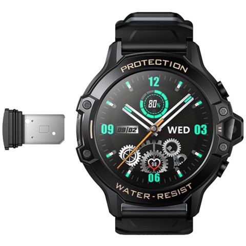 Дитячий cмарт-годинник Hoco Y107 4G with call function Black