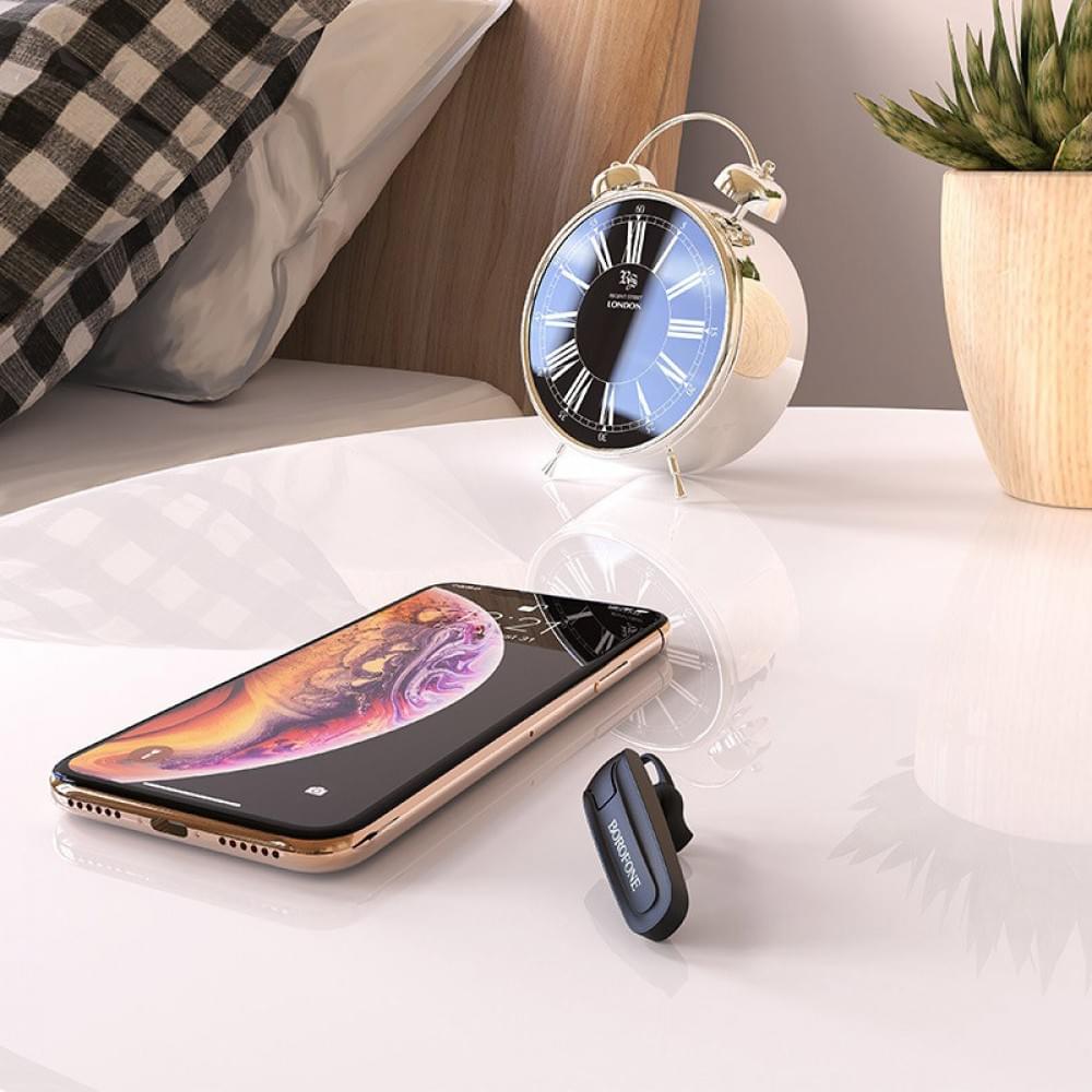 Bluetooth моно-гарнітура Borofone BC21 Чорний