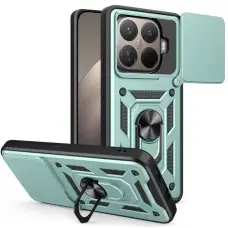 Чохол Ummi Camshield Serge Ring для Xiaomi 15T Pro Зелений