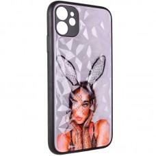 TPU+PC чохол Prisma Ladies для Apple iPhone 11 (6.1") Rabbit