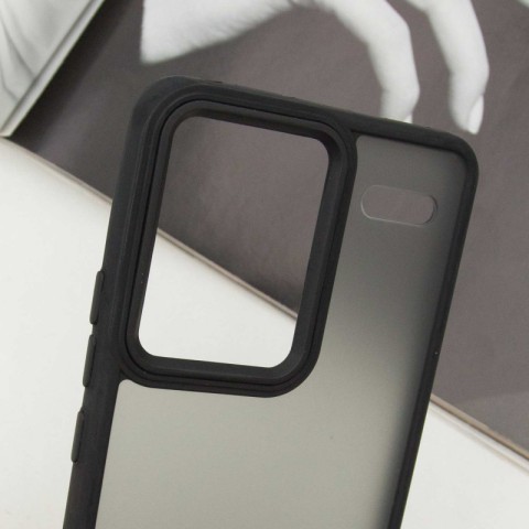 Чохол TPU+PC Lyon Frosted для Xiaomi Redmi Note 13 Pro+ Black