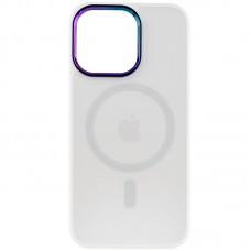 Чохол TPU+Glass Sapphire Mag Evo case для Apple iPhone 13 Pro (6.1") White