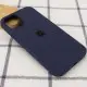 Чохол Silicone Case Full Protective (AA) для Apple iPhone 16 Pro (6.3") Темно-синій / Midnight blue